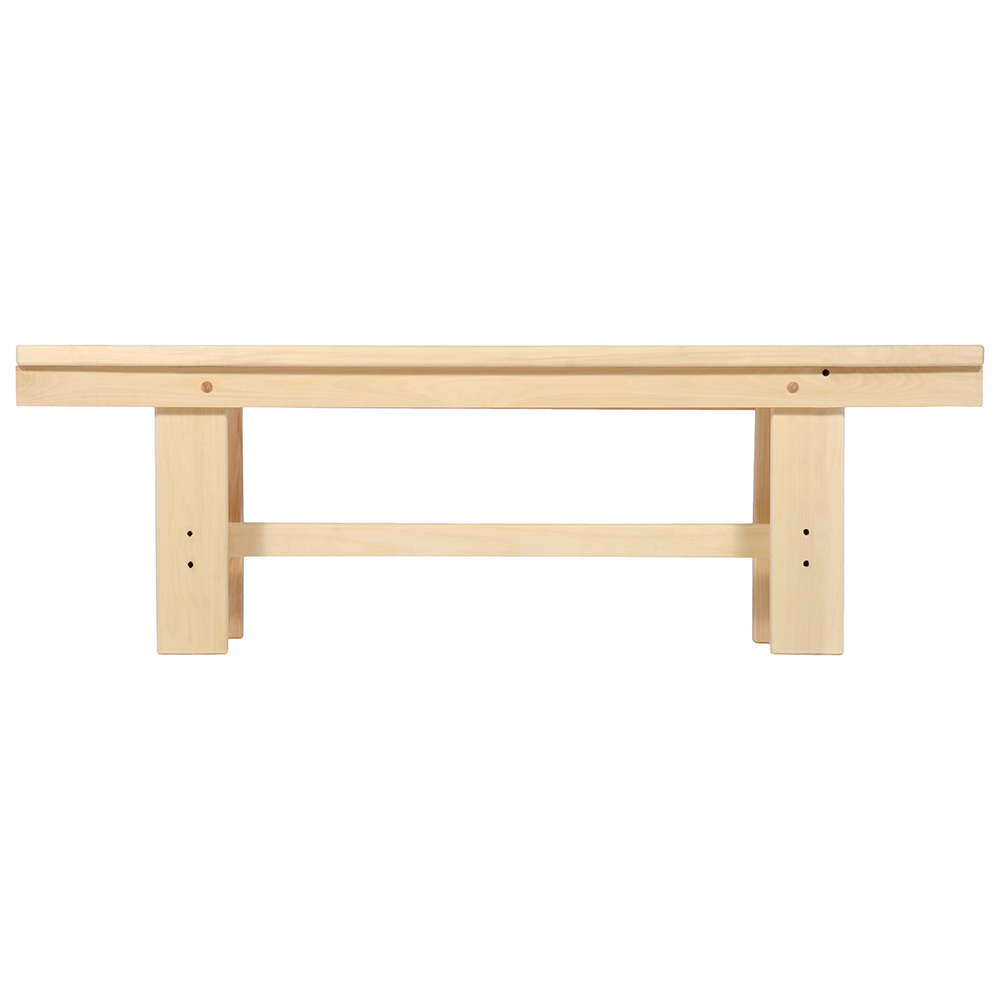 Лавочка разборная, 120х33х43 см, липа, "Банные штучки"