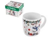 Watch image 2 Кружка керамическая, в кор., 360 мл, серия WINTER FABLE-1, PERFECTO LINEA