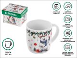 Кружка керамическая, в кор., 360 мл, серия WINTER FABLE-1, PERFECTO LINEA