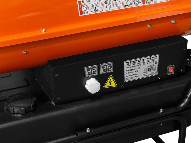 Image 5 Нагреватель воздуха диз. Ecoterm DHD-502W прямой