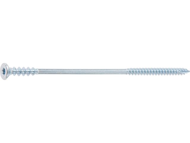 Image 1 Шуруп дистанционный (юстировочный) 6.0х120 мм, белый цинк, Т30 (100 шт в карт. уп.) STARFIX