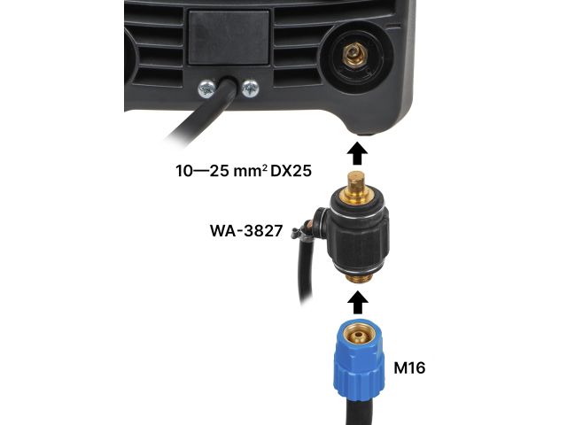 Image 3 Разъем сварочный TIG 10-25 мм M16x1.5 SOLARIS