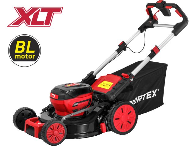 Image 1 Газонокосилка аккумуляторная WORTEX CLM 4536-2 в кор. XLT SOLO БЕСЩЁТ.ДВИГ., CАМОХОД., 18В+18В