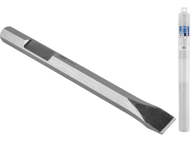 Image 1 Плоское зубило шестигр. HEX 28 мм 400x35 мм EXPERT STARTUL