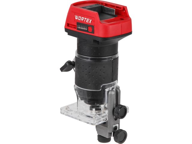 Image 3 Аккум. фрезер кромочный WORTEX LX CMM 1822 в кор. XLT SOLO БЕСЩЕТ., 18 В, цанга 6/8, рег. об.