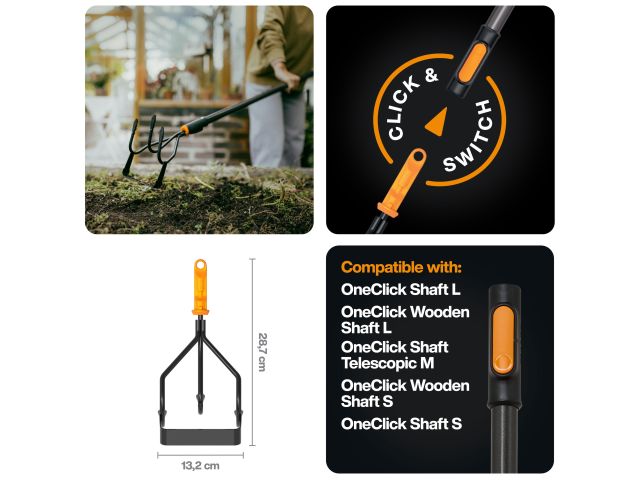 Image 4 Культиватор-пропалыватель OneClick FISKARS