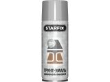 Грунт-эмаль цинконаполненная STARFIX серебристая, 520 мл