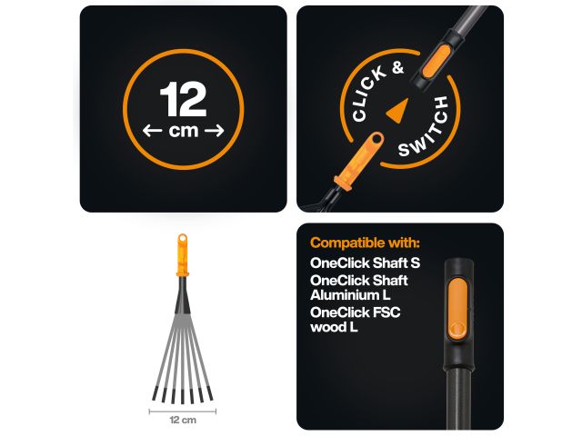 Image 4 Грабли для цветов OneClick FISKARS