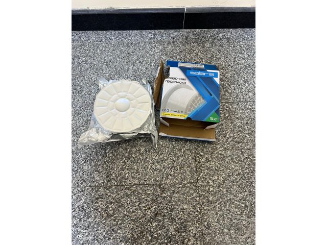 Image 2 Проволока сварочная FLUX E71T-GS ф0,8мм (сварка без газа) (катушка 5кг) SOLARIS уцененный (0984934