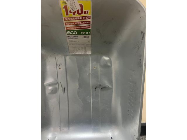Image 2 Тачка садовая ECO WB141-1 (75л, 140кг, 1 пневмоколесо 3.5-6) уцененный (1001980024)