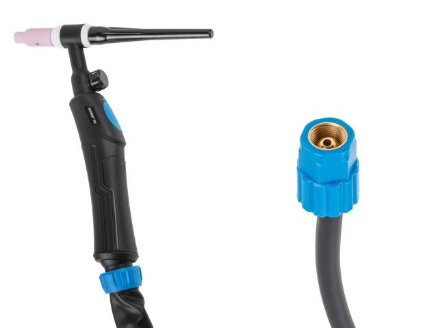 Image 1 Горелка сварочная TIG WGT-17V (8м, 150А, разъем M16x1.5, вентиль) SOLARIS