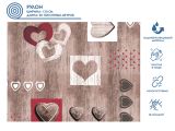 Клеенка столовая, нетканая основа с ПВХ покр., коллекция "DECO", 20 м.пог., PERFECTO LINEA