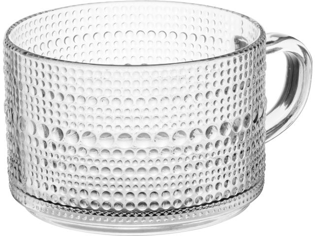 Image 2 Кружка стеклянная, 400 мл, серия Crystal charm, PERFECTO LINEA