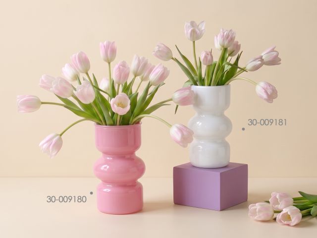 Image 3 Ваза для цветов, стеклянная, 18х9 см., серия Coquette, PERFECTO LINEA