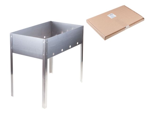 Image 1 Мангал сборный "Эконом" в г/коробке (400х250х400х0,4толщ), PERFECTO LINEA