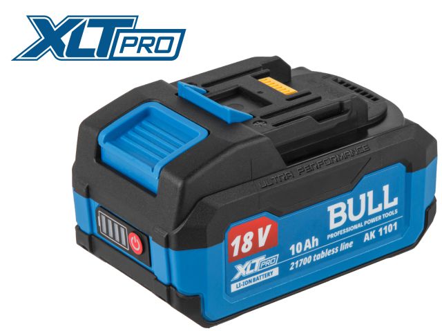 Image 1 Аккумулятор BULL AK 1101 18.0 В, 21700 TABLESS, 10.0 А/ч, Li-Ion XLTpro