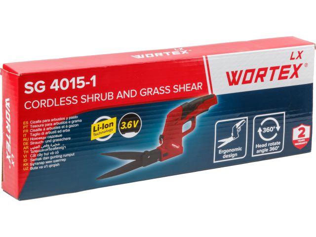 Image 9 Аккум. ножницы садовые WORTEX LX SG 4015-1 в кор. 3.6 В, 1.5 Ач