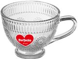 Watch image 3 Кружка стеклянная, 420 мл, серия Royalty, PERFECTO LINEA
