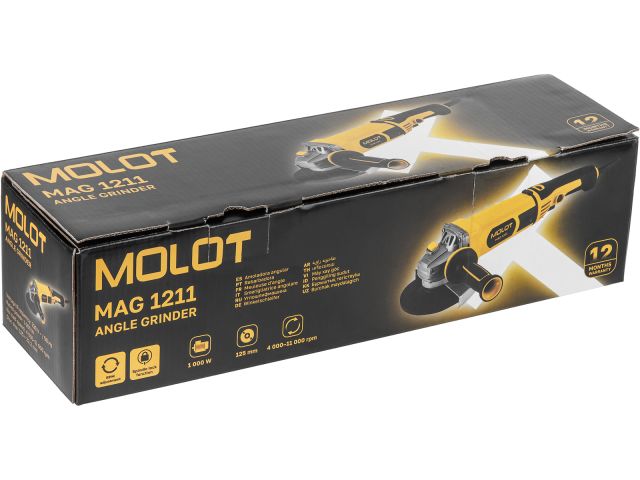 Image 5 Шлифмашина угловая MOLOT MAG 1211