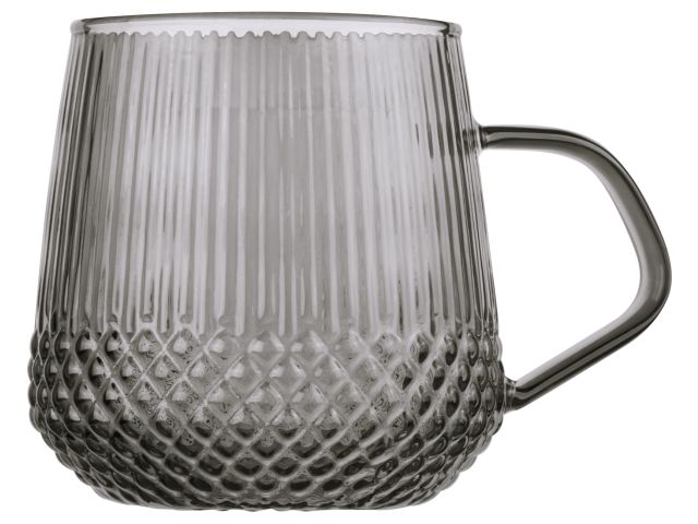 Image 3 Кружка стеклянная, 400 мл, серия SONATA GREY, PERFECTO LINEA