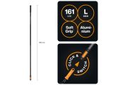 Watch image 1 Черенок алюминиевый L 161см OneClick FISKARS
