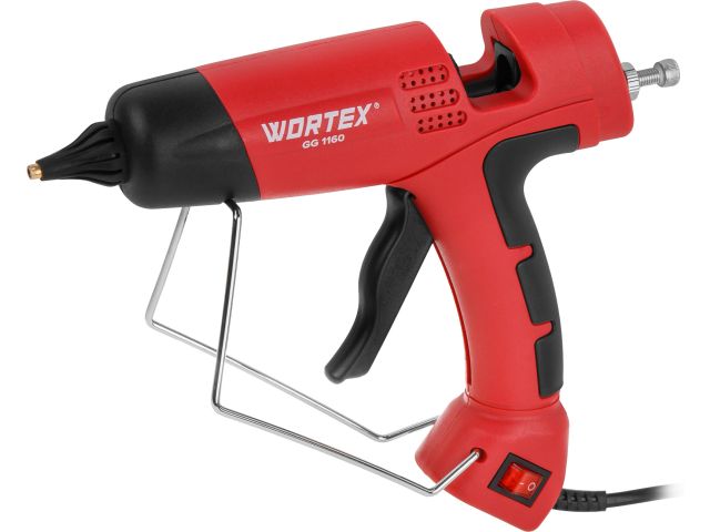 Image 1 Пистолет клеевой WORTEX LX GG 1160 в блистере 200 Вт, 11,5 мм, 15 г/мин