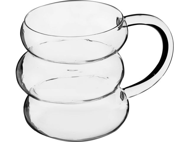 Image 2 Кружка стеклянная, 480 мл., серия BUBBLE, PERFECTO LINEA