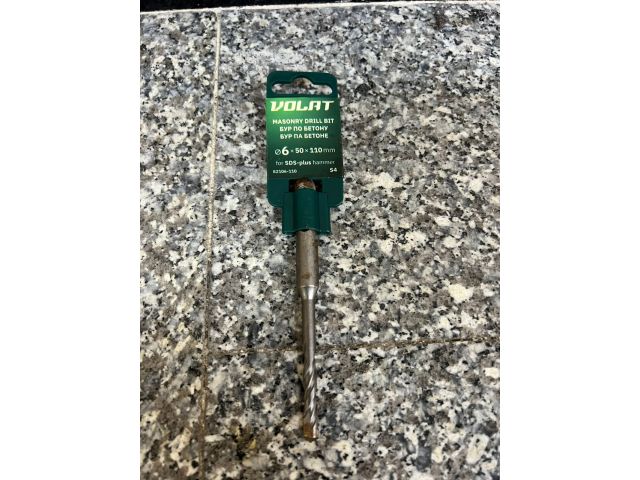 Image 3 6х50х110 мм бур (сверло) SDS-plus S4 ВОЛАТ уцененный (3683094800)