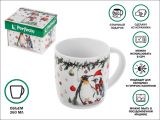 Кружка керамическая, в кор., 360 мл, серия WINTER FABLE-3, PERFECTO LINEA