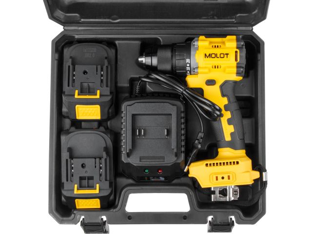 Image 13 Дрель-шуруповерт аккумуляторная MOLOT MBD 1825 Li XLT Lite SET