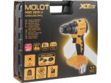 Watch image 12 Дрель-шуруповерт аккумуляторная MOLOT MBD 1825 Li XLT Lite SET