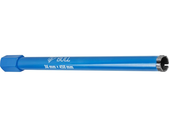 Image 1 Коронка алмазная d 36мм железобетон BULL, L450мм, 1 1/4", микроудар, сухое сверление
