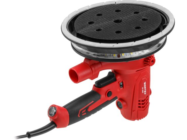 Image 3 Шлифмашина для стен и потолков WORTEX DG 1885 в кор. 800 Вт, 180 мм, LED, 1200-2300 об/мин