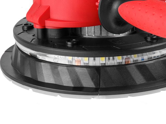 Image 7 Шлифмашина для стен и потолков WORTEX DG 1885 в кор. 800 Вт, 180 мм, LED, 1200-2300 об/мин