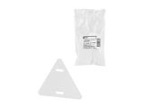 Бирка кабельная "У-136" (Треугольник), белая (100 шт/уп.) TDM