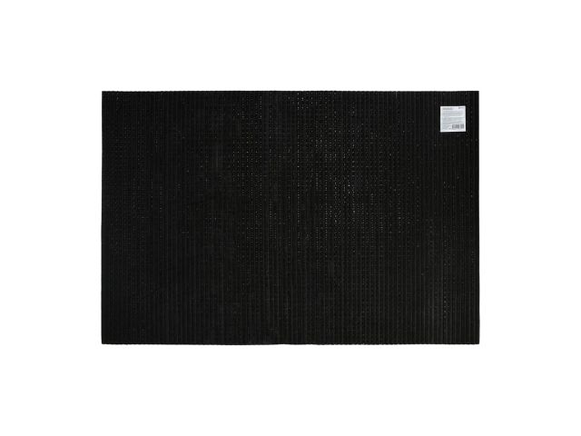 Image 4 Коврик "ТРАВКА", 60х90 см, на противоскользящей основе, черный, VORTEX