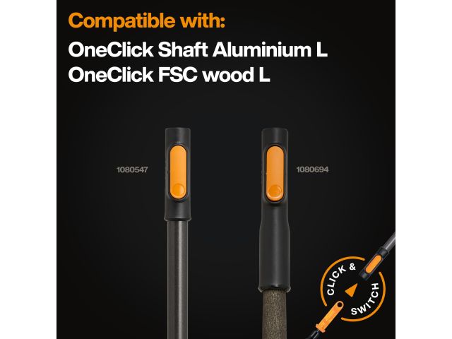 Image 6 Грабли веерные мет. для листьев OneClick FISKARS
