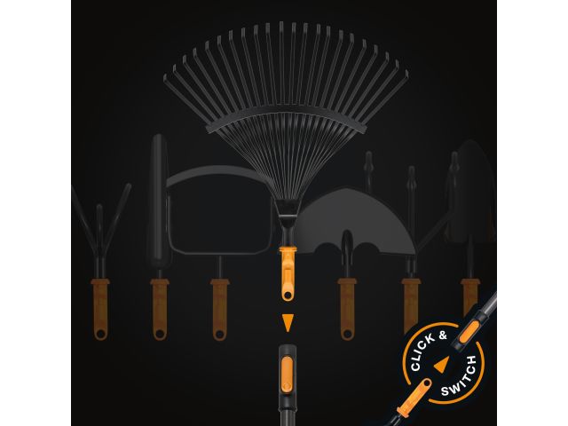 Image 5 Грабли веерные мет. для листьев OneClick FISKARS