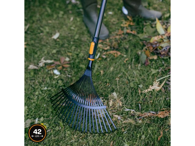 Image 2 Грабли веерные мет. для листьев OneClick FISKARS
