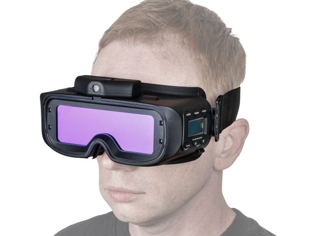 Image 3 Щиток сварщика  с самозатемняющимся светофильтром Solaris ASF600DL (черный)