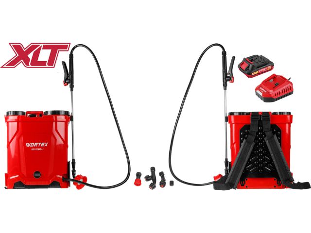 Image 1 Аккум. опрыскиватель WORTEX KS 1220 Li в кор. ALL1 XLT SET 18В, 12 л, 2 Ач акб