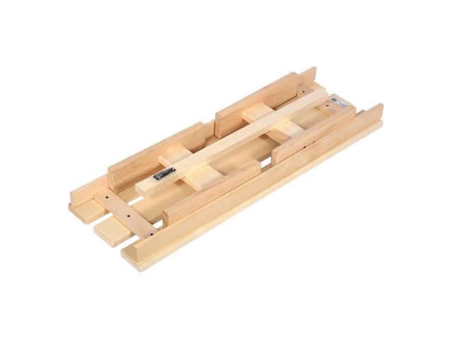 Image 2 Лавочка разборная, 100х33х43 см, липа, "Банные штучки"