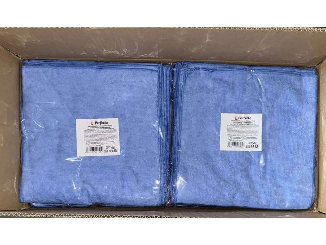 Image 1 Набор салфеток из микрофибры Solid (Cолид) 20 шт., 30х30 см, универсальные, PERFECTO LINEA