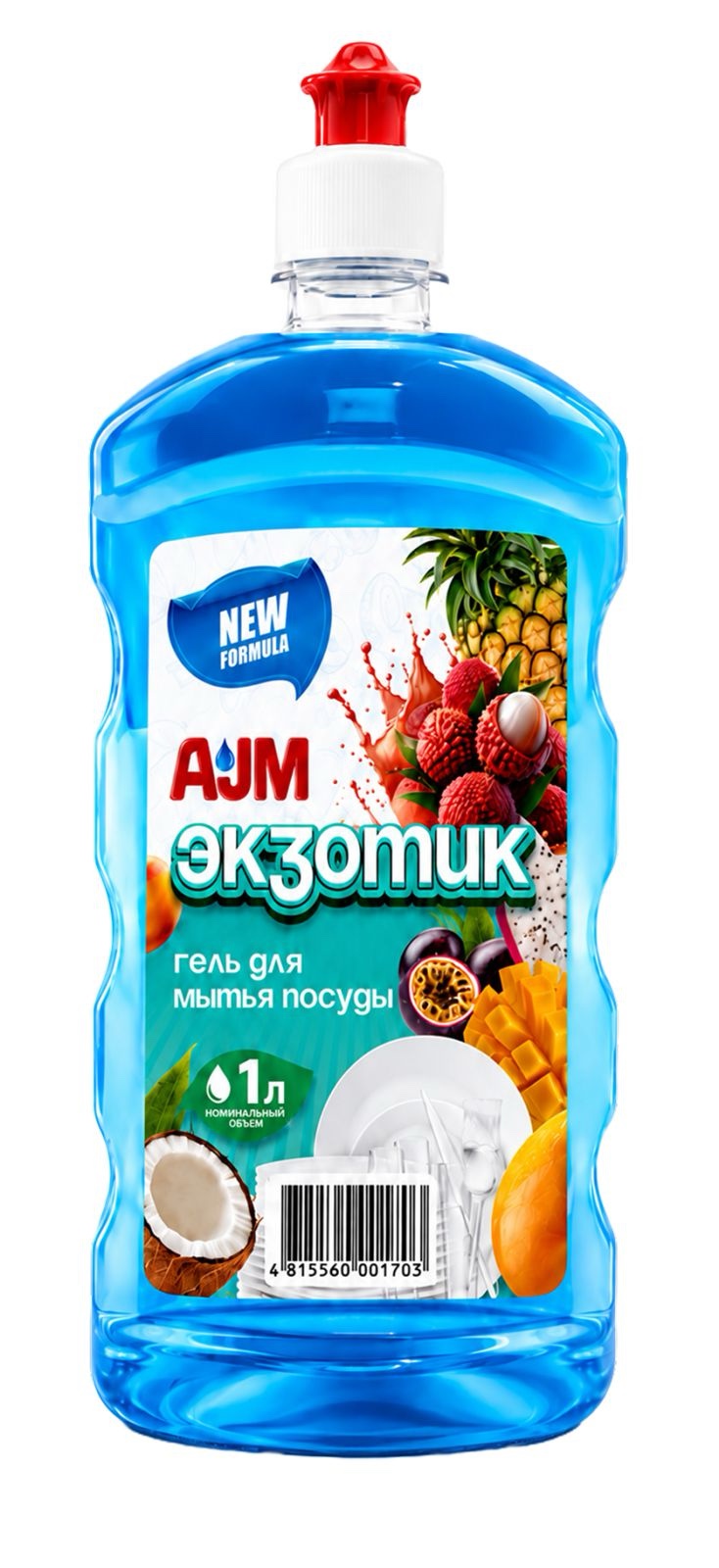Гель для мытья посуды «Экзотик» 1 л AJM