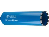 Коронка алмазная d 127мм железобетон BULL, L450мм, 1 1/4", мокрое сверление