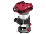 Аккум. фрезер кромочный WORTEX CMM 1835-1 в кор. ALL1 XLT SOLO БЕСЩЕТ., 18 В, цанга 6/8, рег. об.