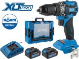 Аккум. дрель-шуруповерт BULL SR 1807 R-series Xcase XLTpro БЕСЩЕТ., 18 В, 60 Н*м, 2х4 А*ч, з/у 4 А