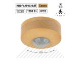 Watch image 2 Датчик движения потолочный ДДП-03С (1200Вт, 10-900с, 6м , 3+Лк) "ЭКО" сосна TDM