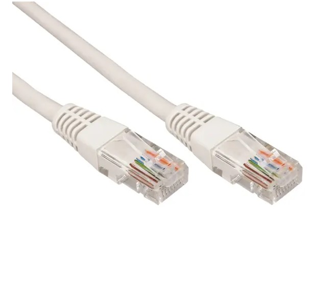 Пaтч-корд 10м U/UTP, CAT 5e, RJ45-RJ45, PVC серый REXANT