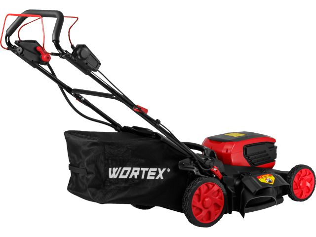Image 3 Газонокосилка аккум. WORTEX CLM 4536-4 в кор. XLT SET БЕСЩЁТ.ДВИГ., САМОХОД., 18В+18В, 2х6Ач акб